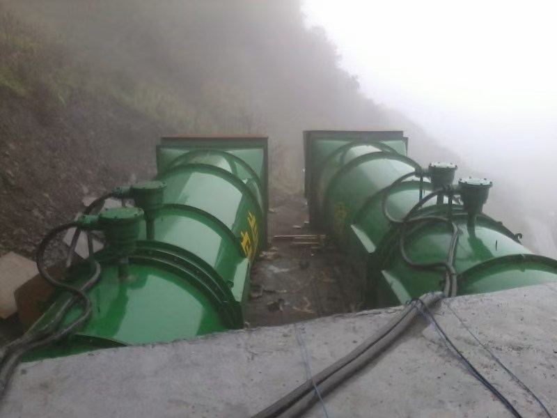 礦用風(fēng)機(jī)施工現(xiàn)場(chǎng)